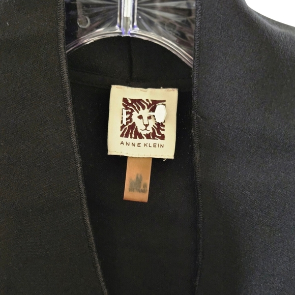 Anne Klein Elegant Black Cowl Neck Midi Dress - Picture 8 of 8